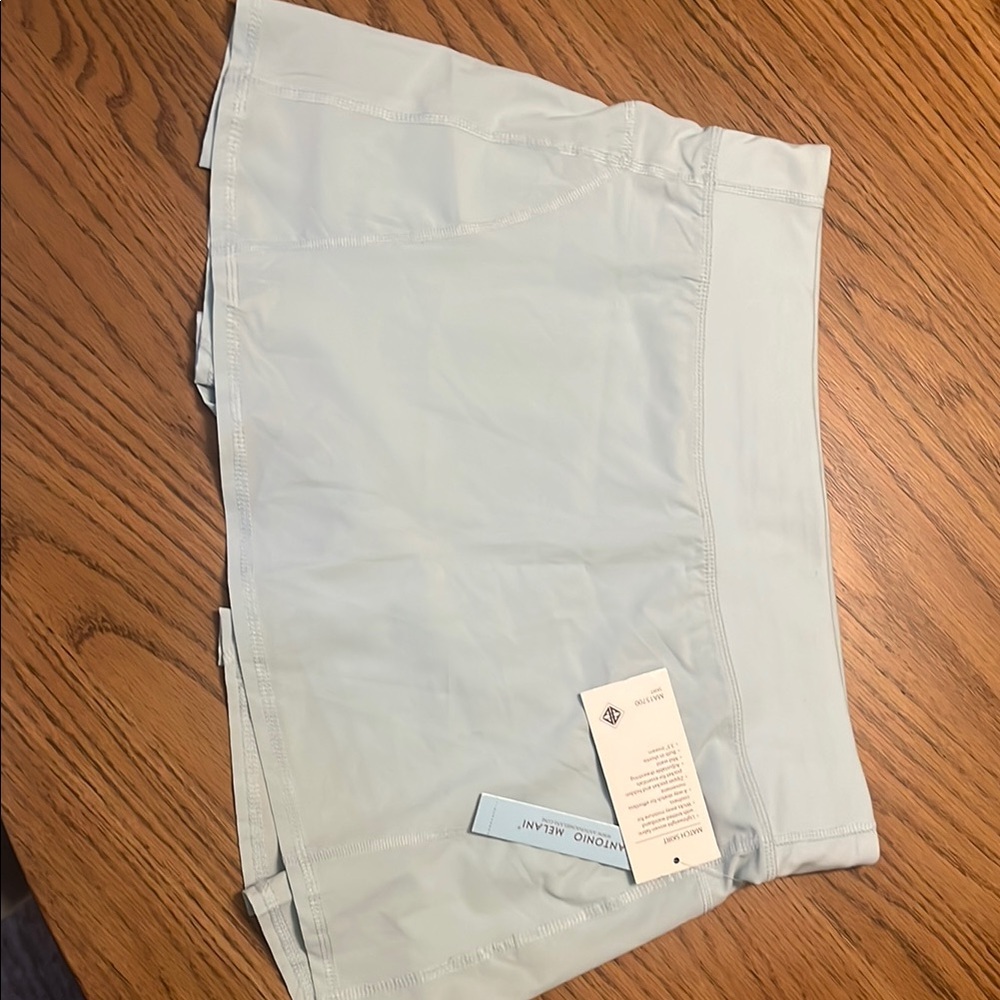 ANTONIO MELANI Blue Skorts Lightweight Casual